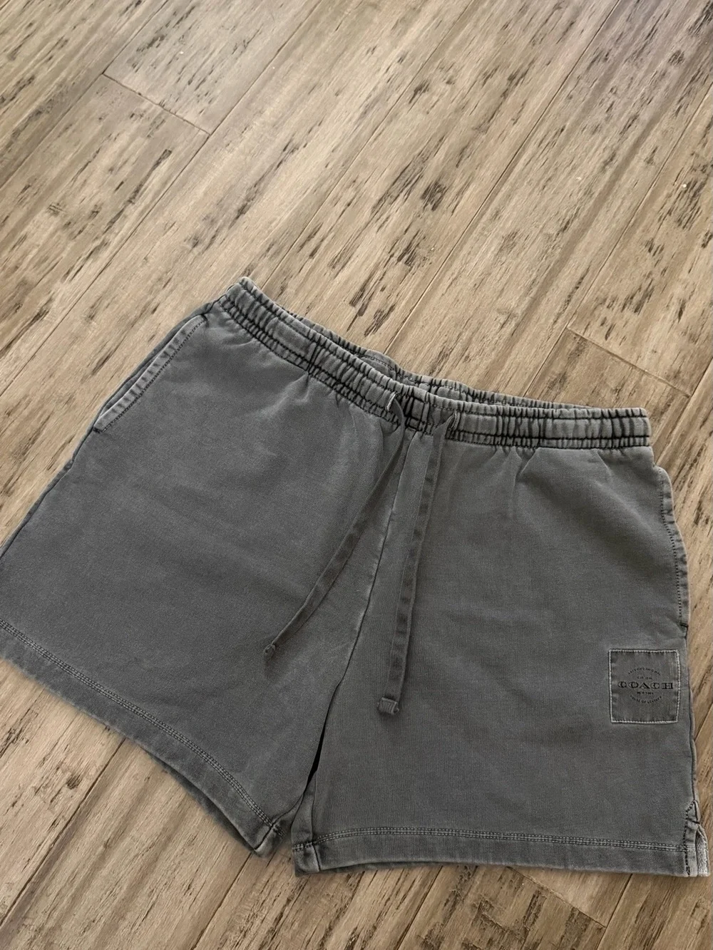 CoachGray Athletic Drawstring Shorts